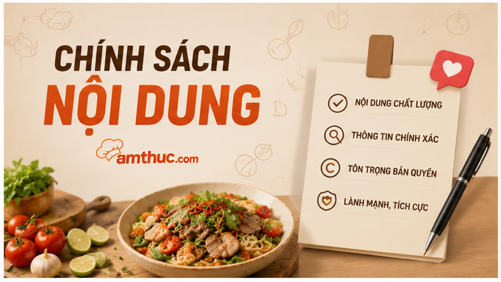 Chính sách nội dung
