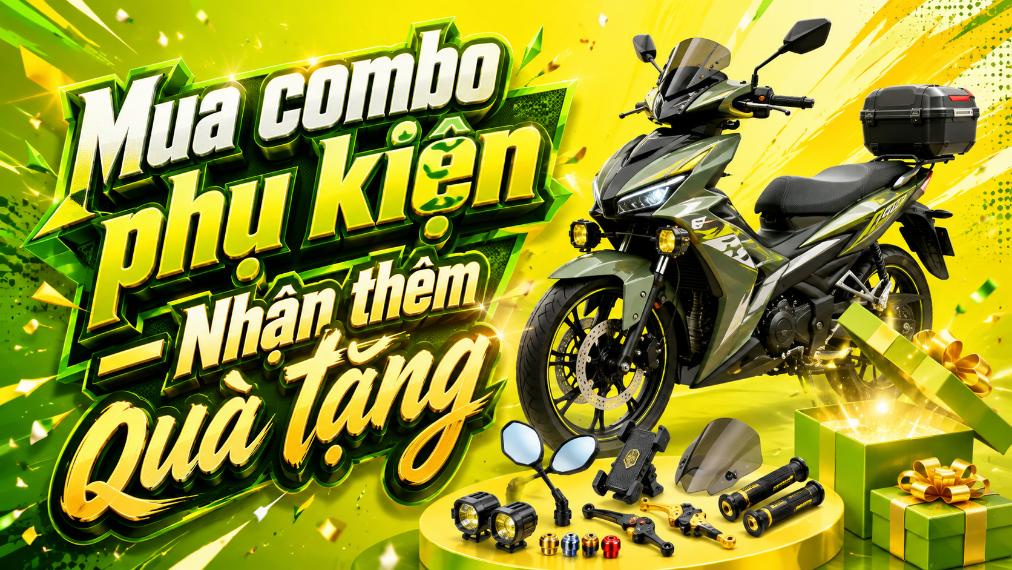 Mua combo phụ kiện – Nhận thêm quà tặng hấp dẫn