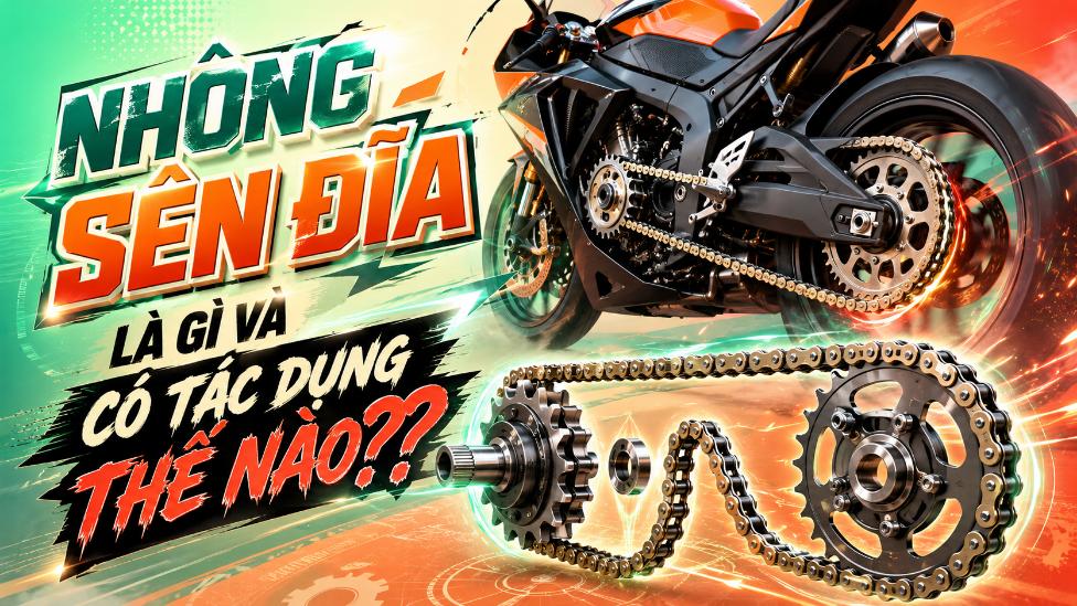 Nhông sên đĩa là gì và có tác dụng thế nào?
