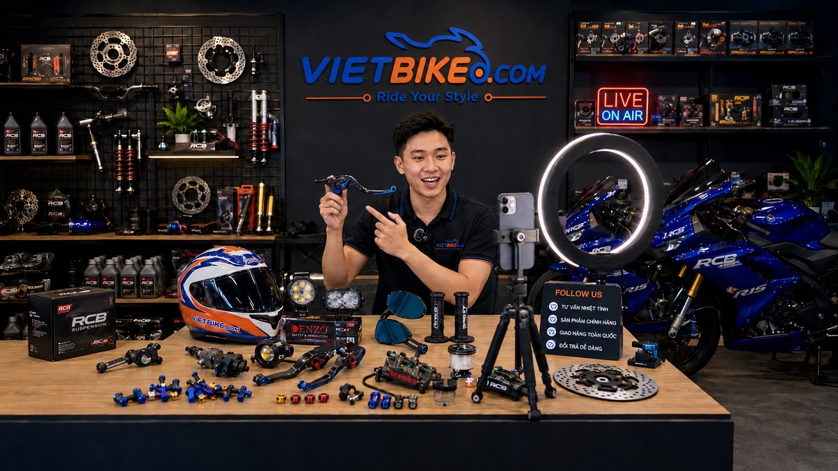 Từ xe zin đến xe cá nhân hóa: xu hướng nâng cấp xe máy hiện nay