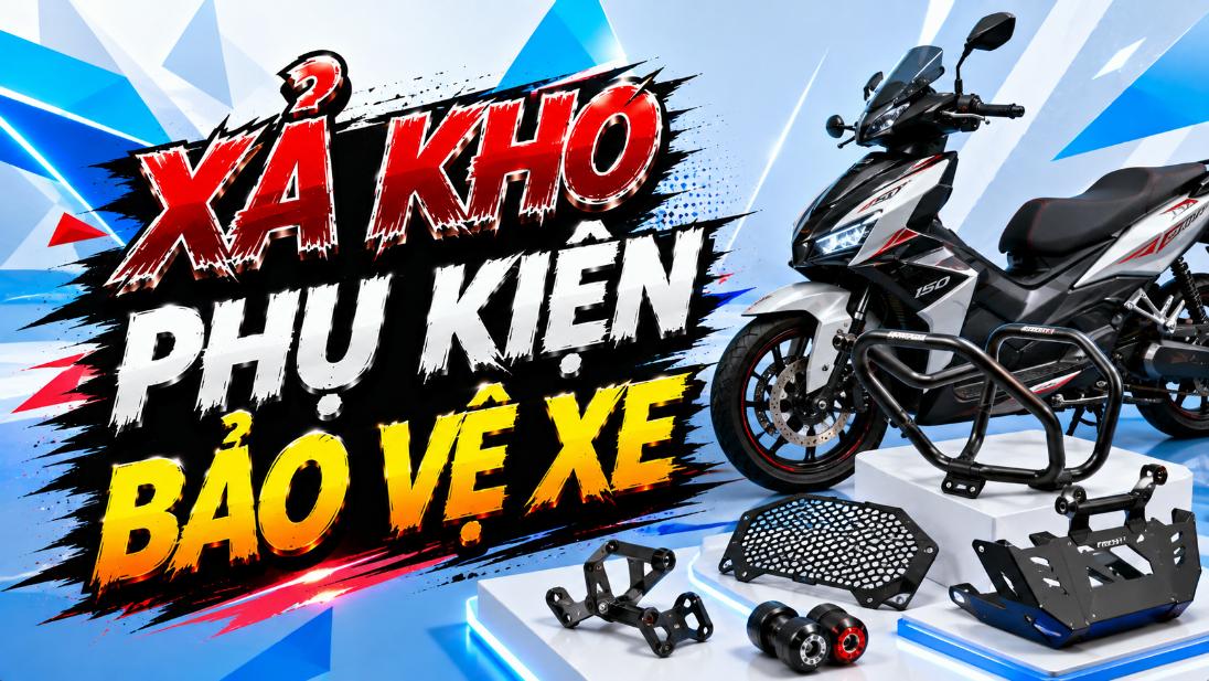 Xả kho phụ kiện bảo vệ xe – Có gì đáng mua?